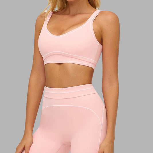 High Impact Backless Push Up Sports Bra