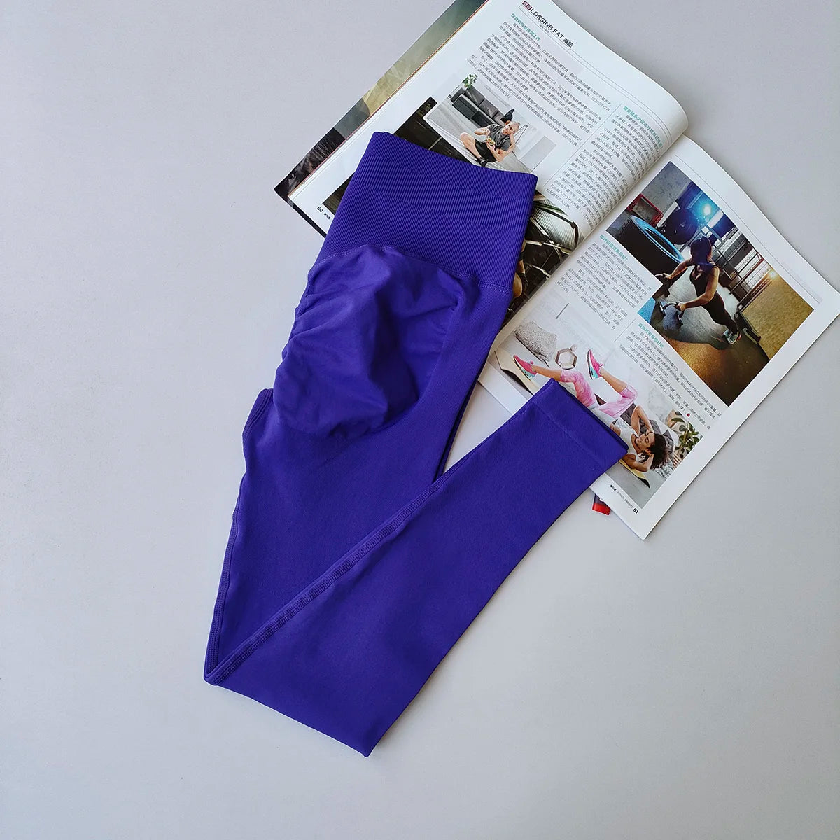 High Waist Seamless Push Up Gym Leggings