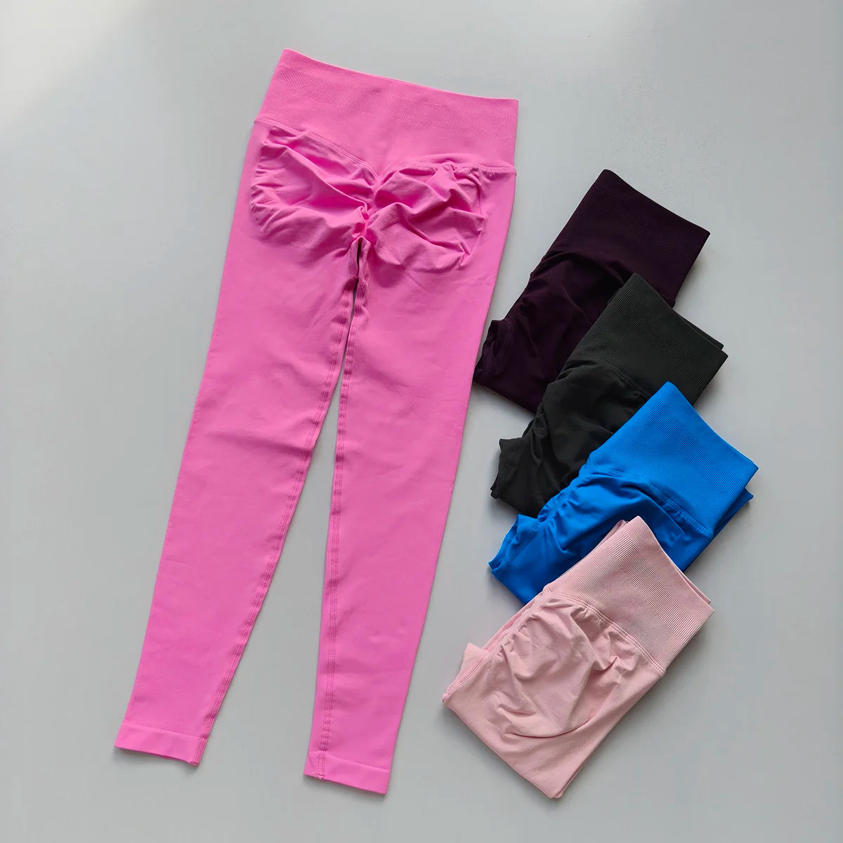 High Waist Seamless Push Up Gym Leggings