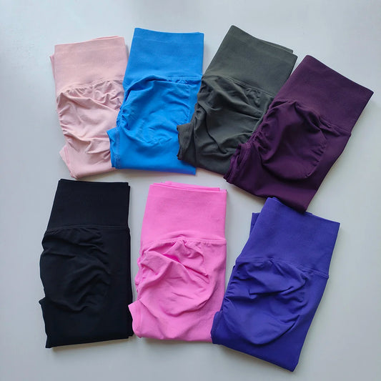 High Waist Seamless Push Up Gym Leggings